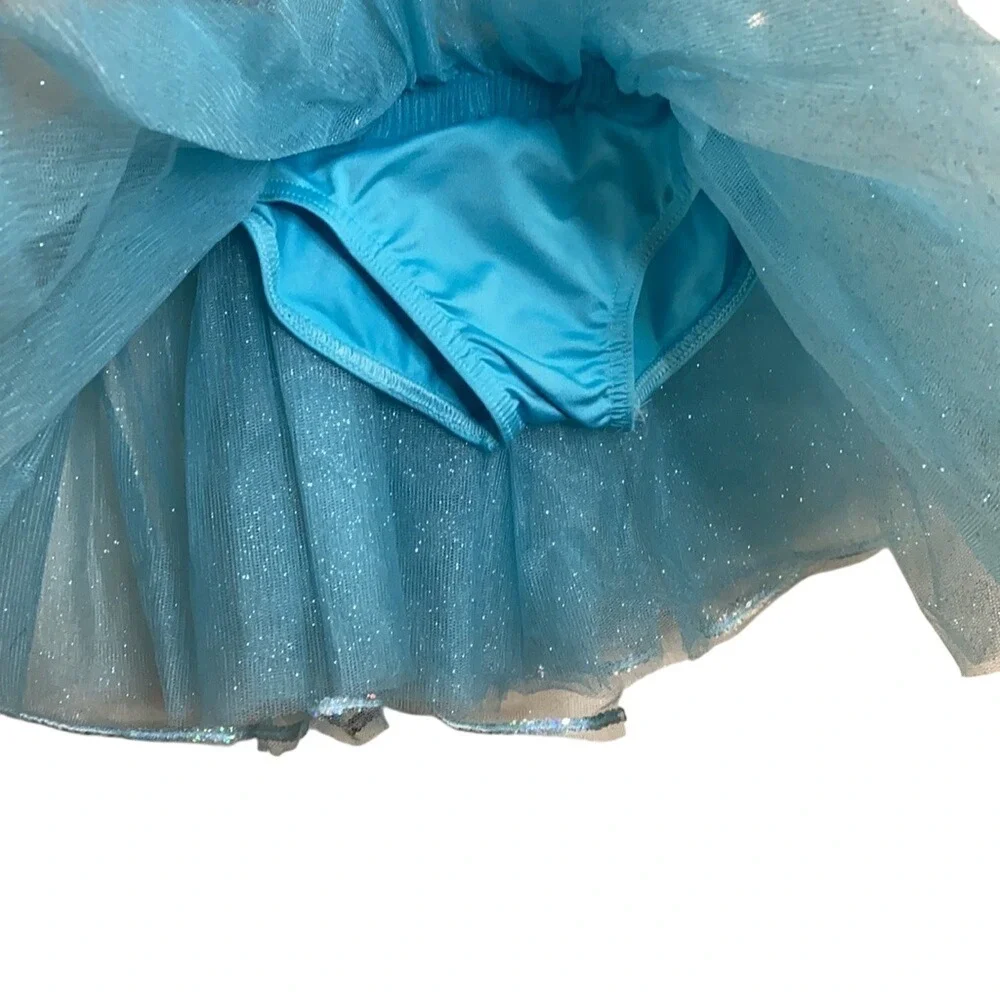 Weissman Pocket Full of Posies  dance leotard recital‎ girls size IC  Style 9100